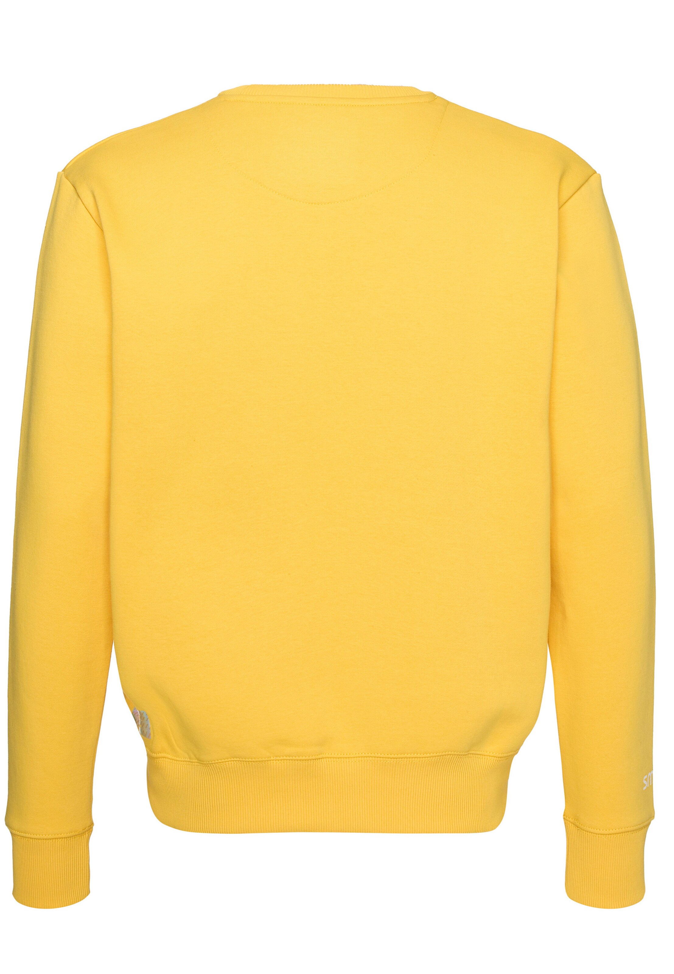 smiler. Trui 'Cuddle' in Geel