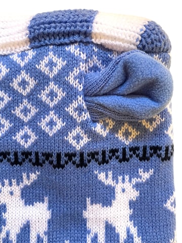 Bonnet 'Schlupfmütze' Kumixi en bleu