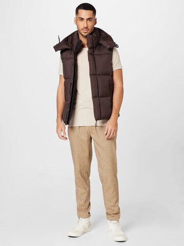 Superdry Vest in Brown