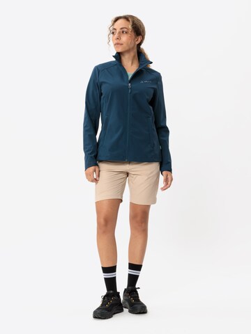 VAUDE Functionele jas in Blauw