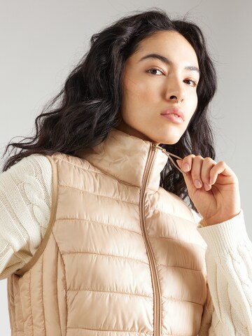 Gilet QS en beige