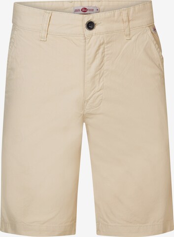 Petrol Industries Regular Chino Pants 'Mercer' in Beige: front