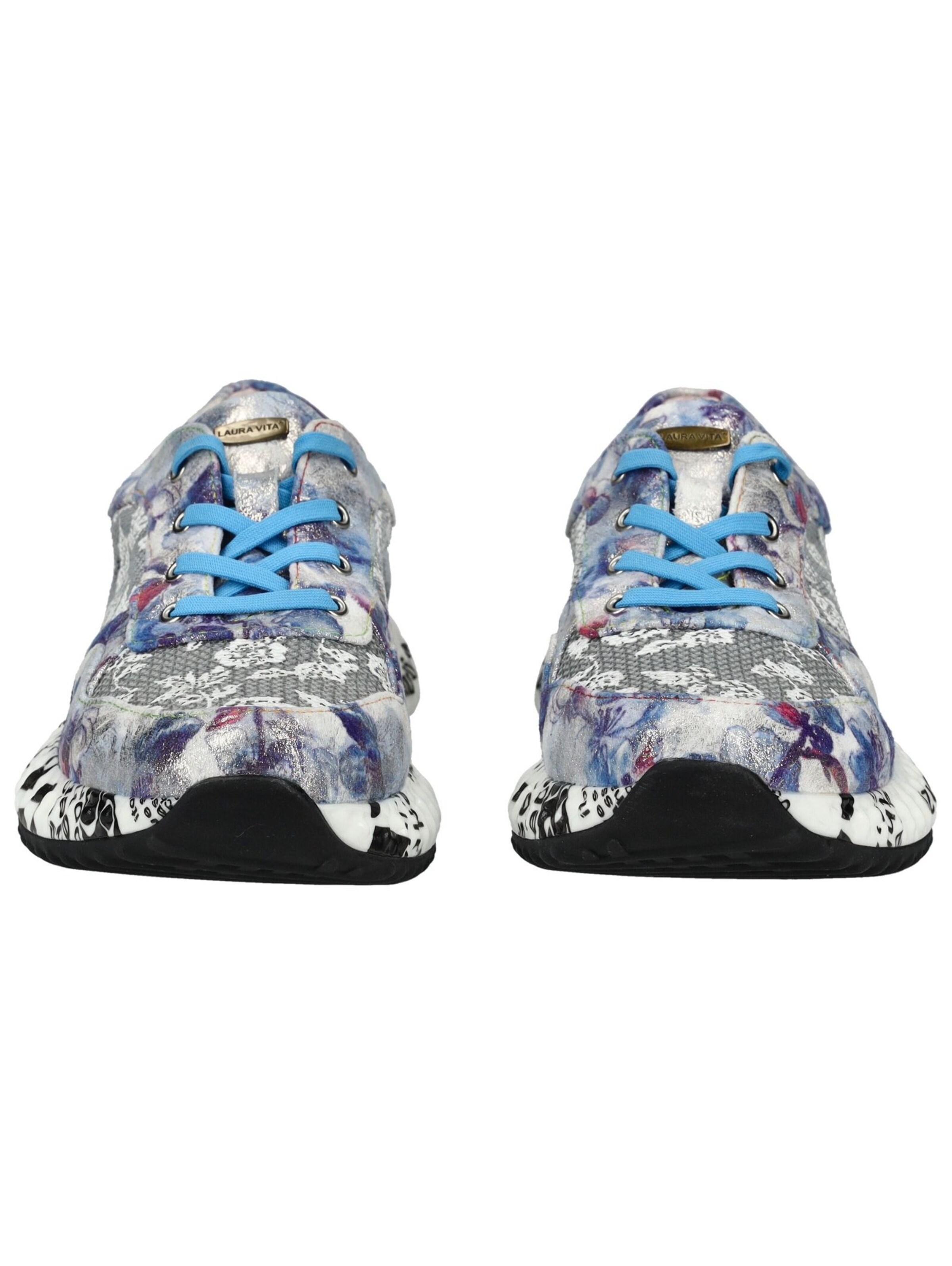 Baskets basses Laura Vita en bleu