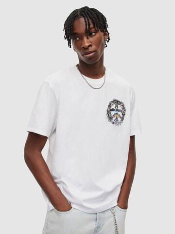 AllSaints Shirt 'CHANCER' in White: front