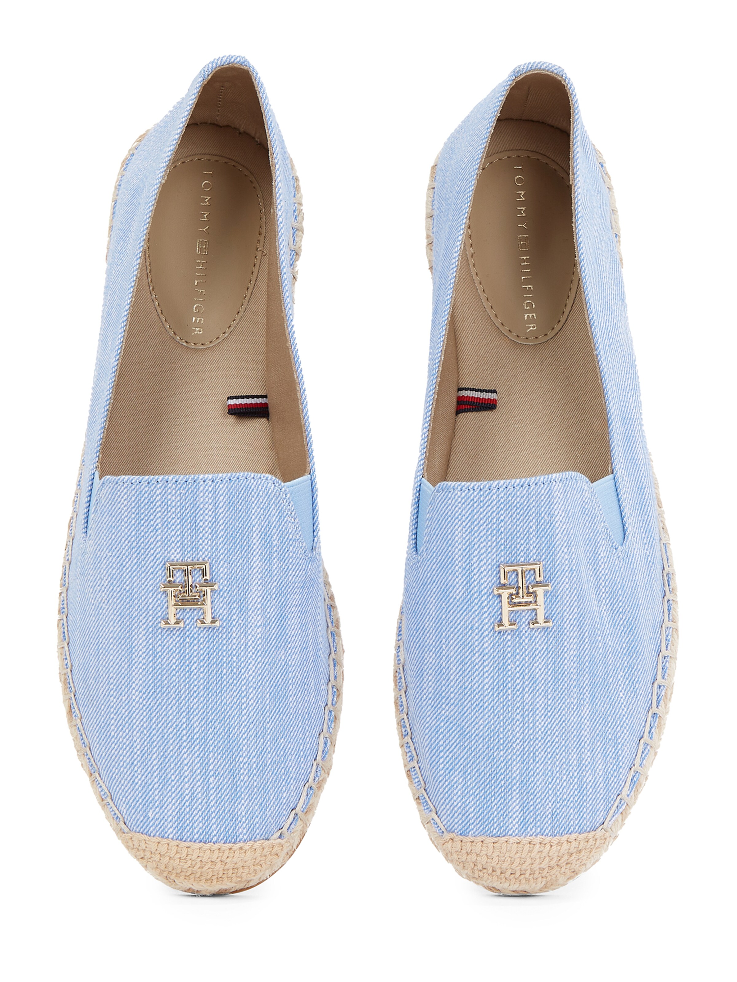 TOMMY HILFIGER Espadrilky - Modrá