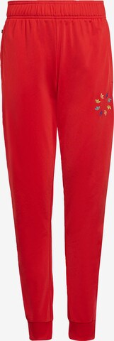 ADIDAS ORIGINALS Spodnie w kolorze czerwony: przód