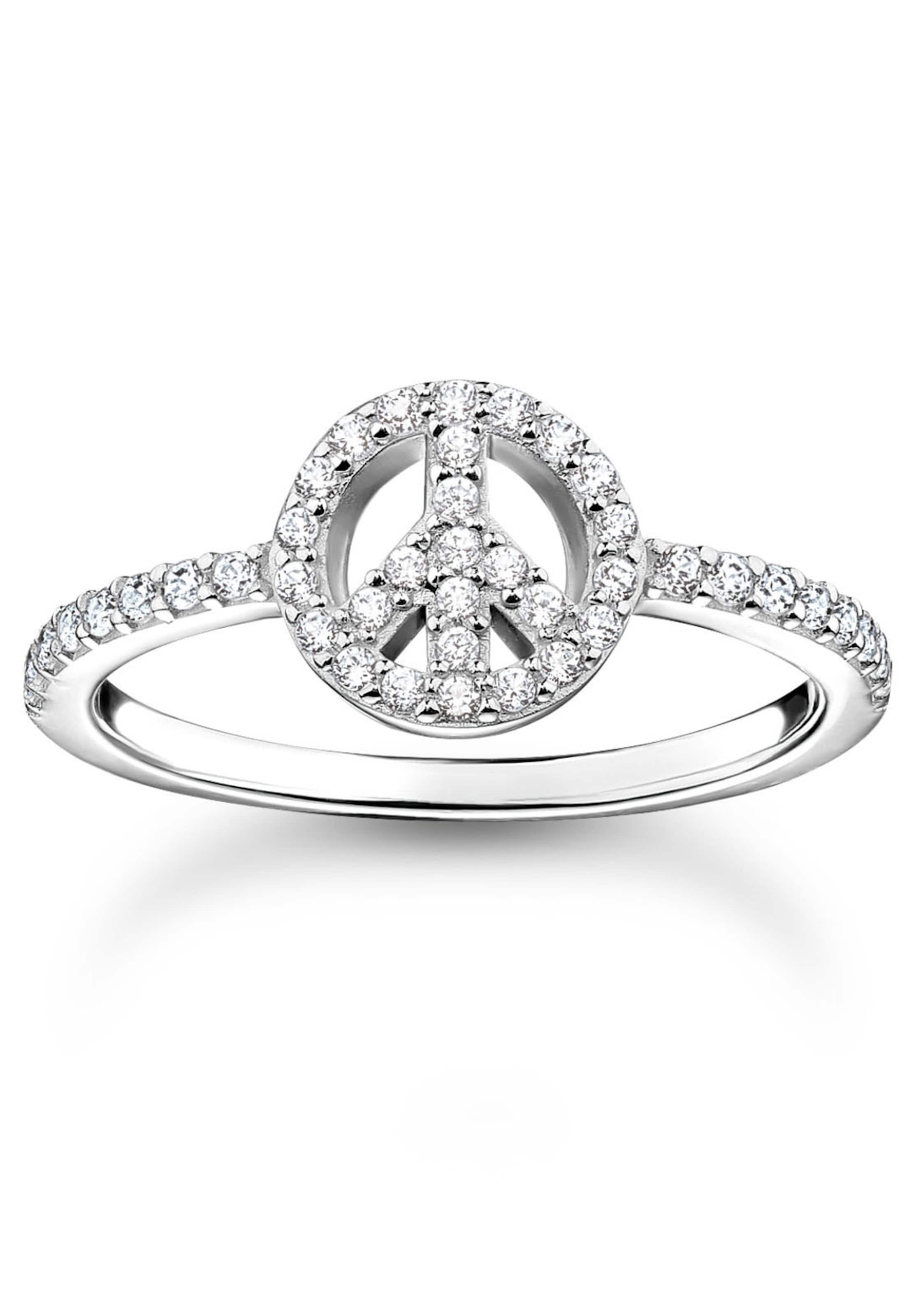 Thomas Sabo Ring in Silver: front