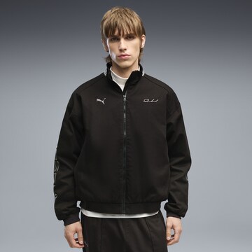 PUMA Sportjas 'Porsche Legacy' in Zwart: voorkant
