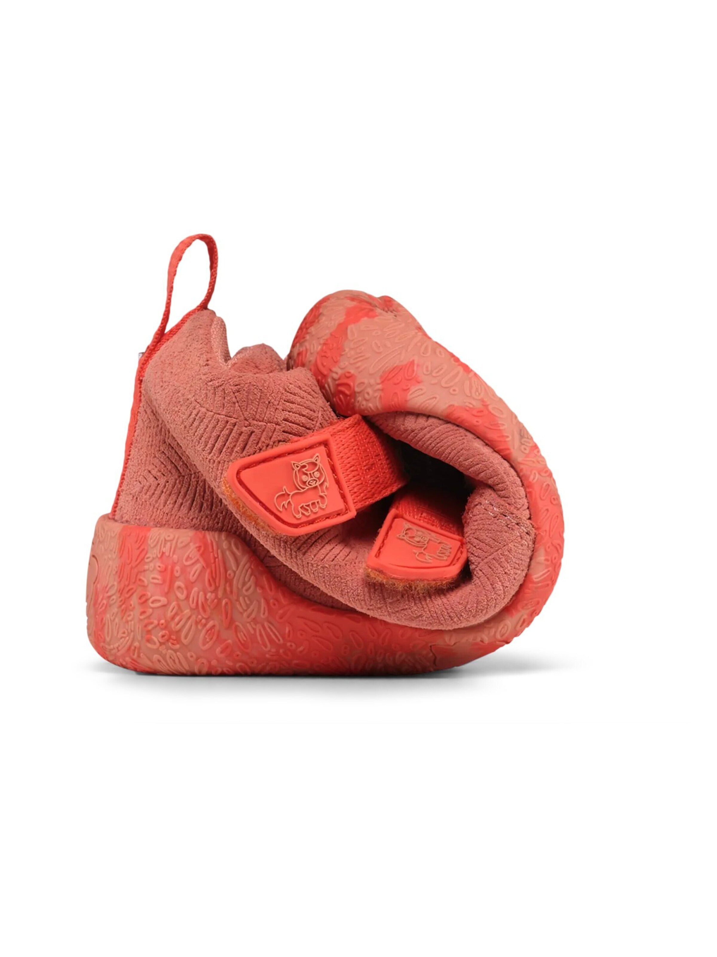 Affenzahn First-Step Shoes 'Lauflernschuh Leder Talky' in Orange