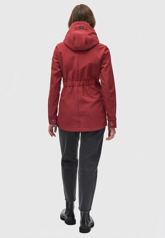 Ragwear Weatherproof jacket 'Monadde' in Red