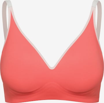 cfab (formerly creamy fabrics) BH 'Lined Comfort Push-Up BH' in Orange: Vorderseite