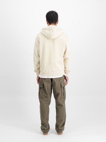 ALPHA INDUSTRIES Sweatjacka i beige