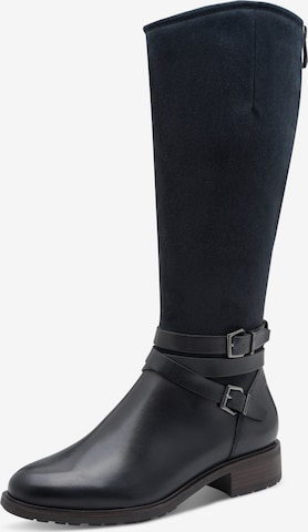 Tamaris Stiefel in Blau: Vorderseite