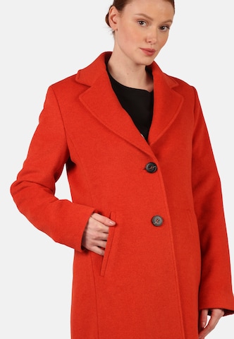 Fuchs Schmitt Between-Seasons Coat in Orange