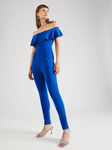 WAL G. Jumpsuit 'CHRISTINA' in Blue: front
