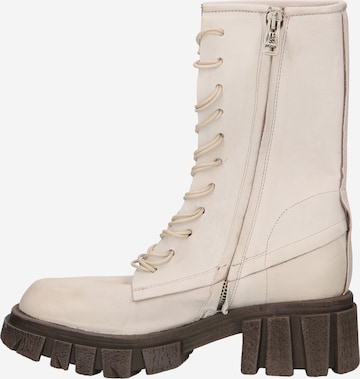 A.S.98 Lace-Up Boots 'HELL' in White