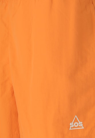 SOS Regular Shorts 'Whitsunday' in Orange