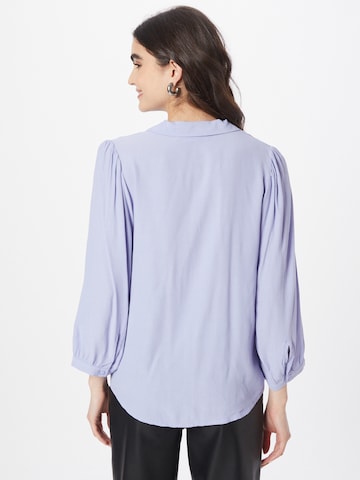 MSCH COPENHAGEN Blouse 'Galiena Morocco' in Blue