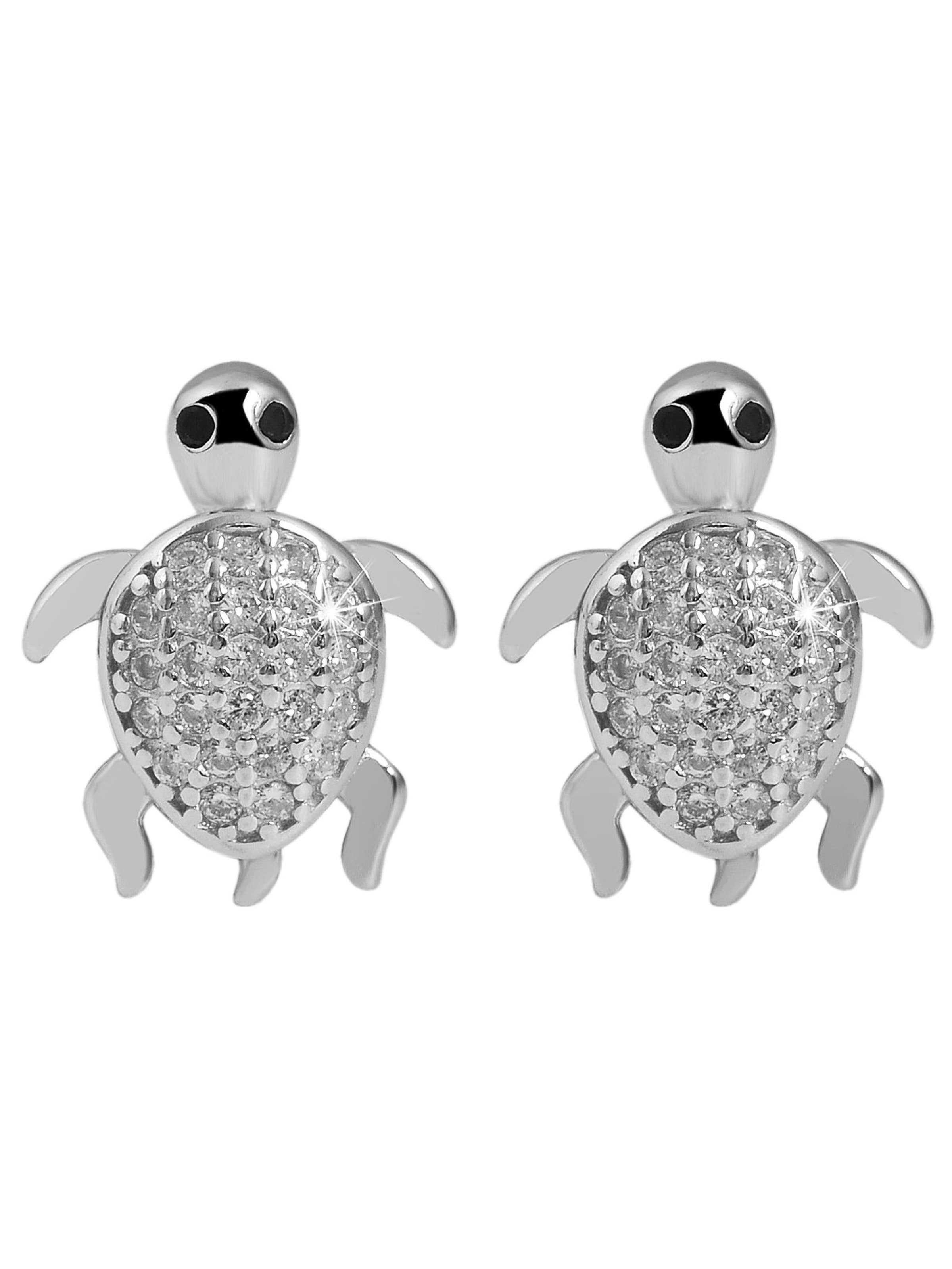 Akzent Earrings 'Shyla, 925 Sterlingsilber, langlebig' in Silver: front