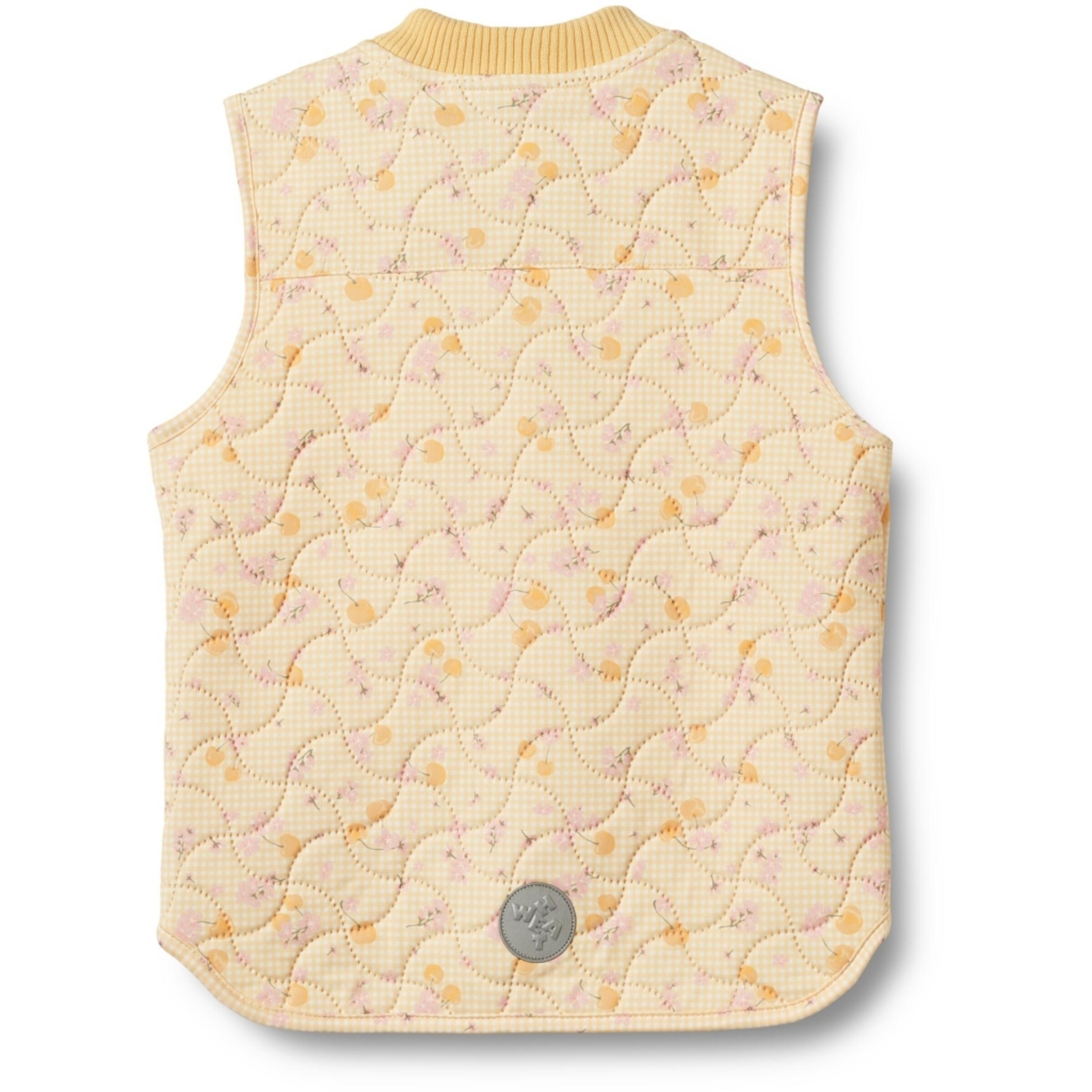 Gilet 'Ede' WHEAT en jaune