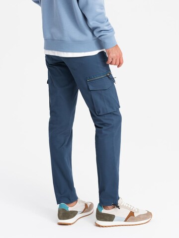 Ombre Regular Trousers in Blue