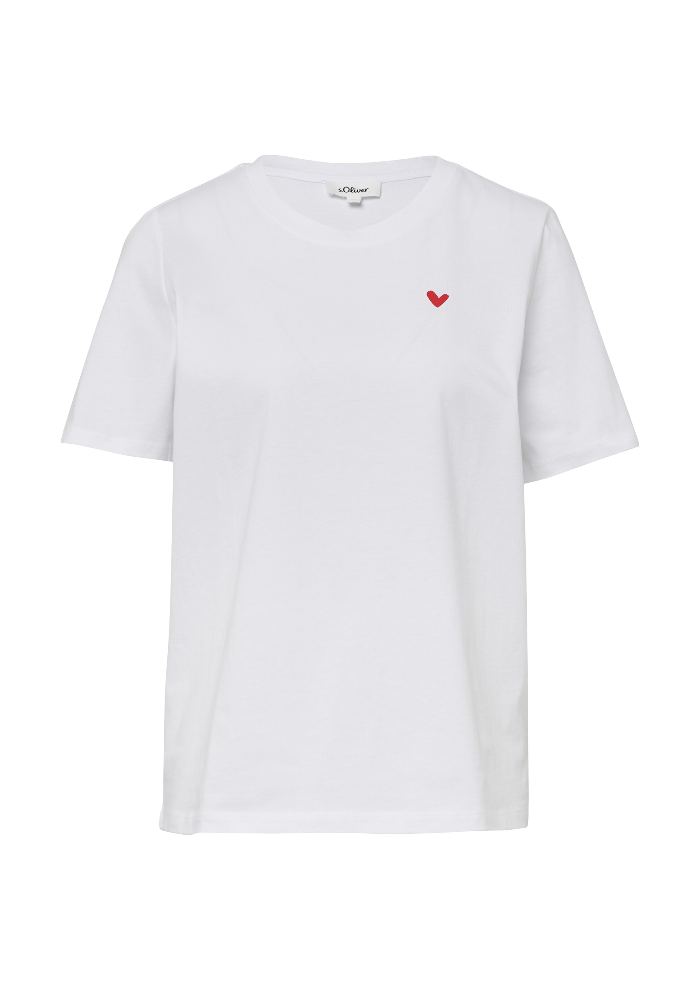 s.Oliver Shirt in Weiß: Vorderseite