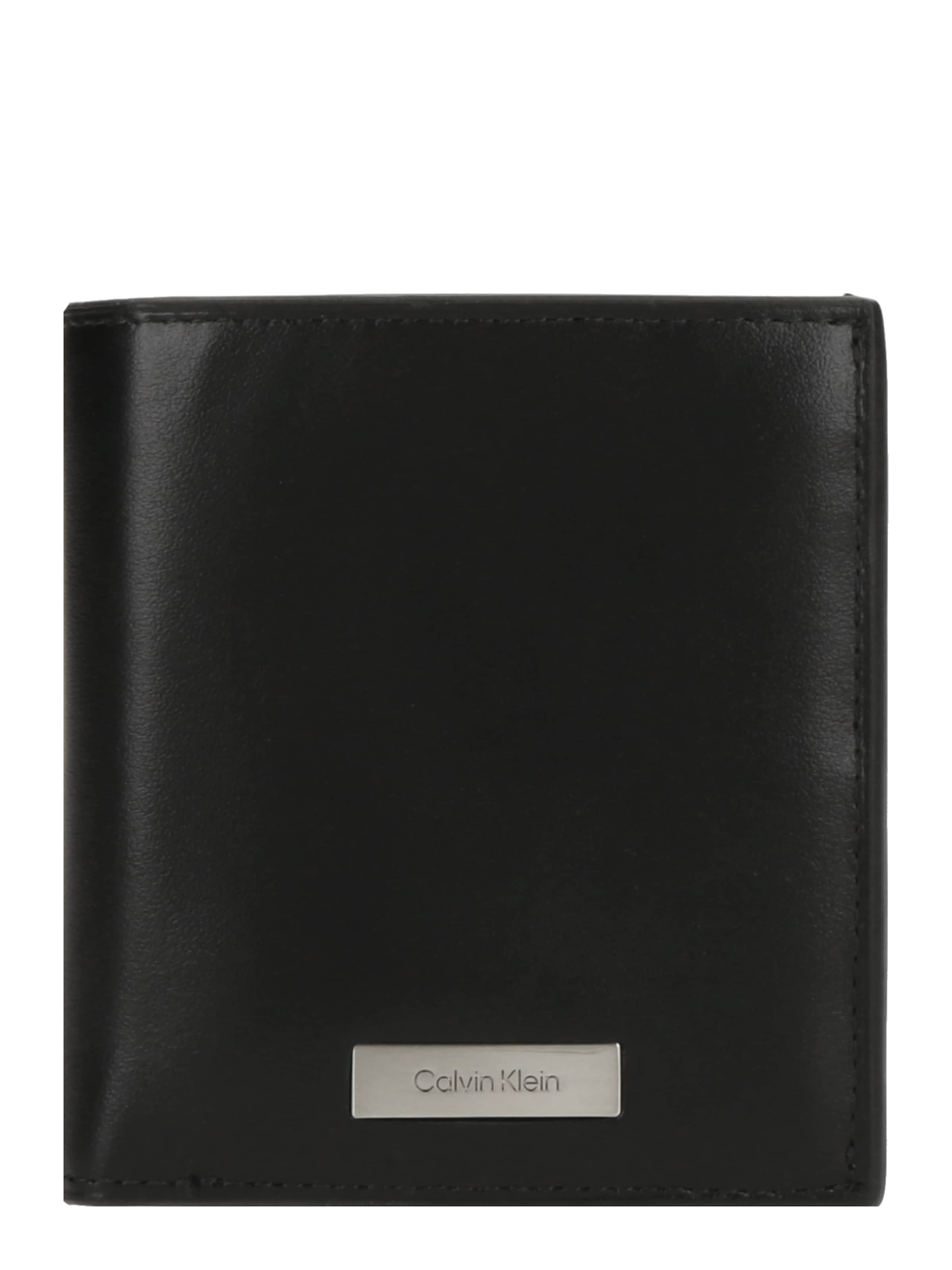 Calvin Klein Wallet in Black: front