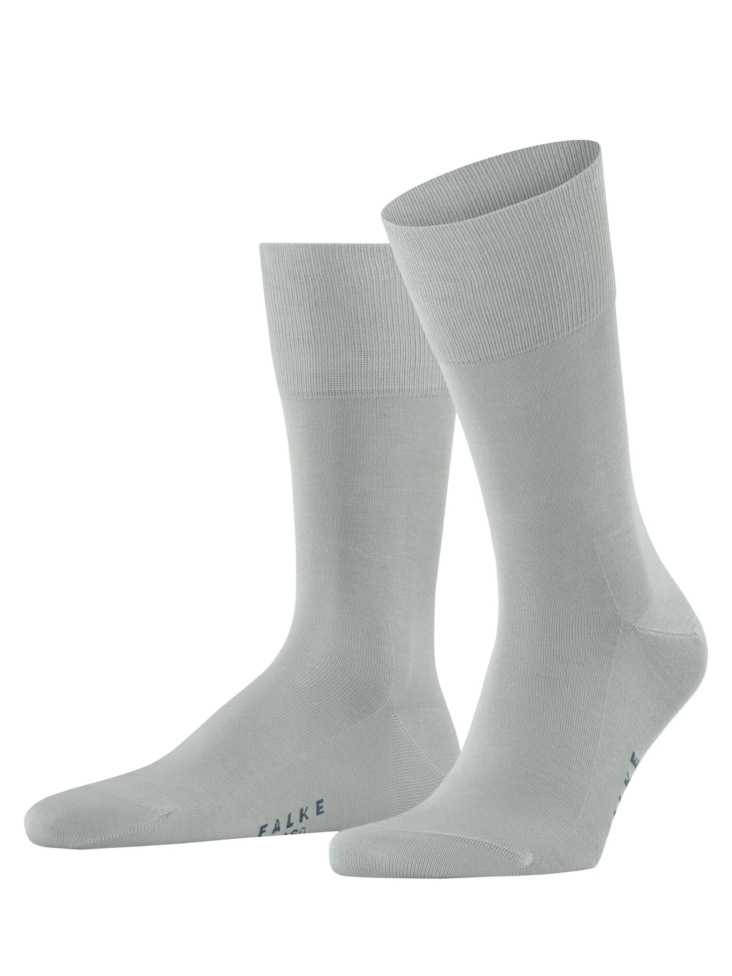 FALKE Socken 'Tiago'‌‌‌‌‌‌ in Silber: Vorderseite