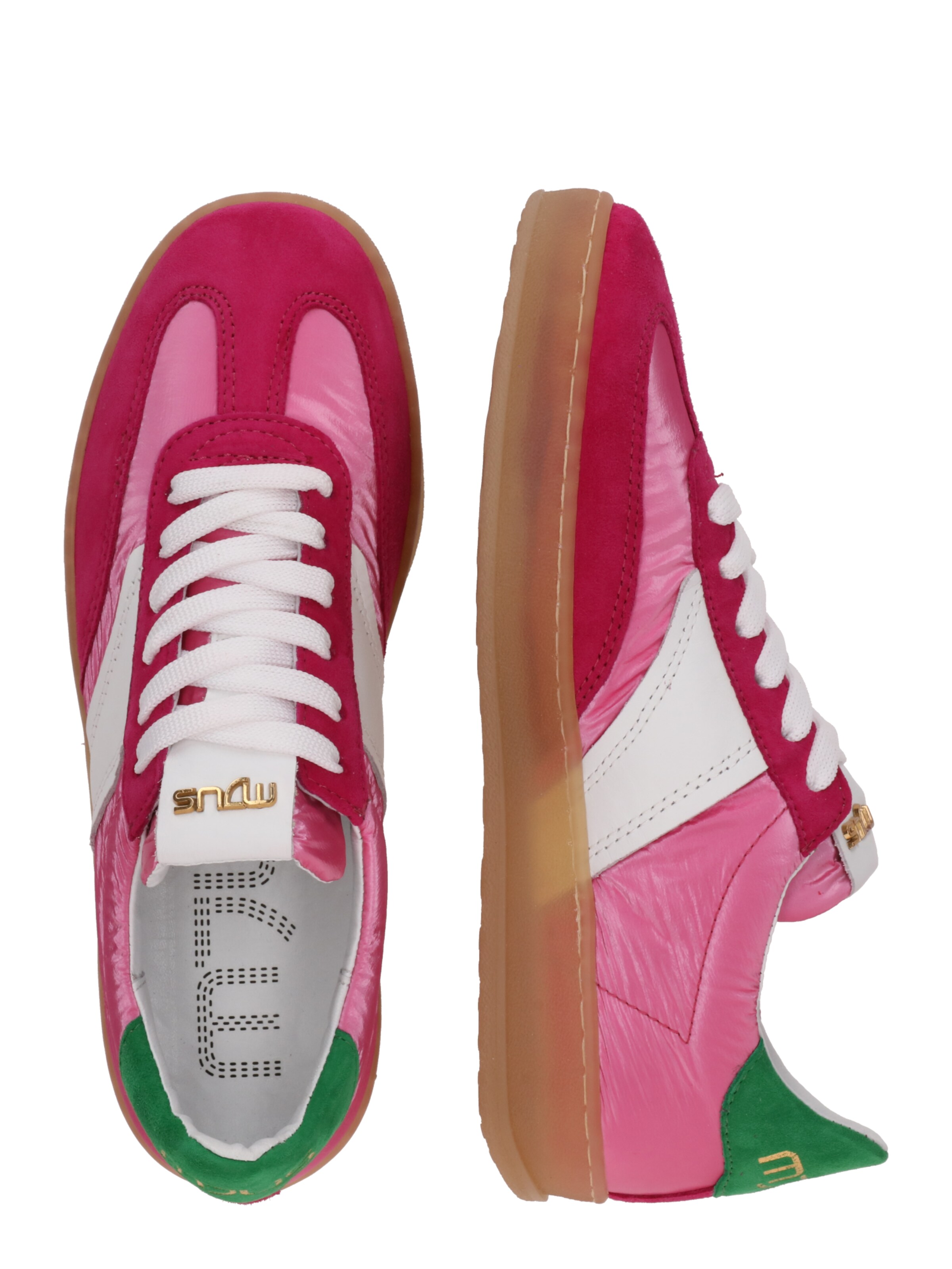 MJUS Низкие кроссовки 'GENOVA' в Ярко-розовый