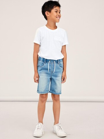 NAME IT Regular Shorts 'Ryan' in Blau