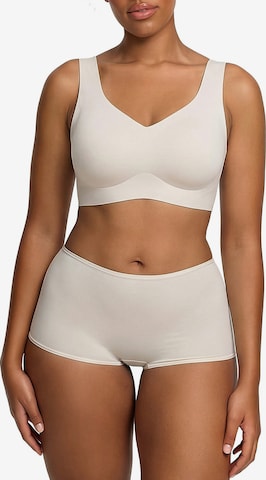 cfab by creamy fabrics Minimizer 'Comfort Minimizer Back Support BH' in Beige: voorkant