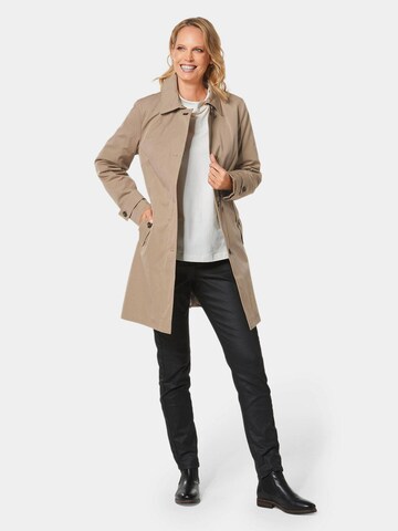 Goldner Between-Seasons Coat in Beige