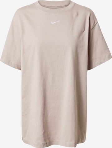 Nike Sportswear Shirt 'Essential' in Grey: front