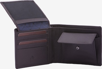 Lancetti Wallet in Brown: front