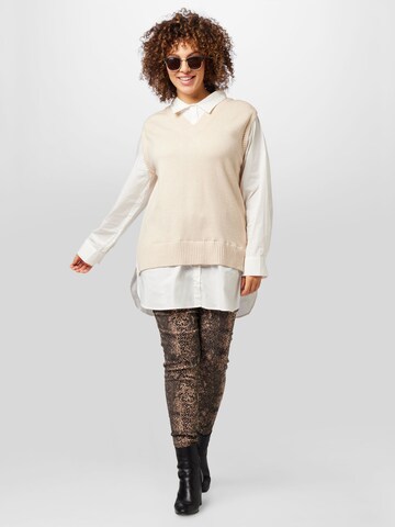 Pull-over 'Elke' Z-One en beige