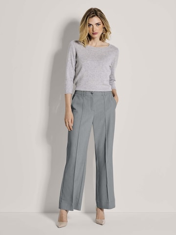 Wide Leg Pantalon MADELEINE en gris