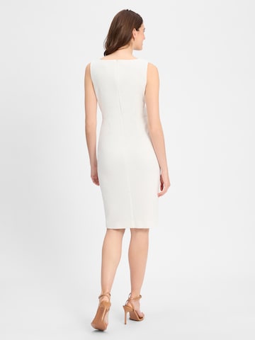Marie Lund Sheath Dress in White