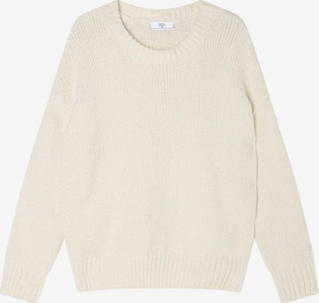 Pull-over 'Daisy' Le Temps Des Cerises en blanc : devant