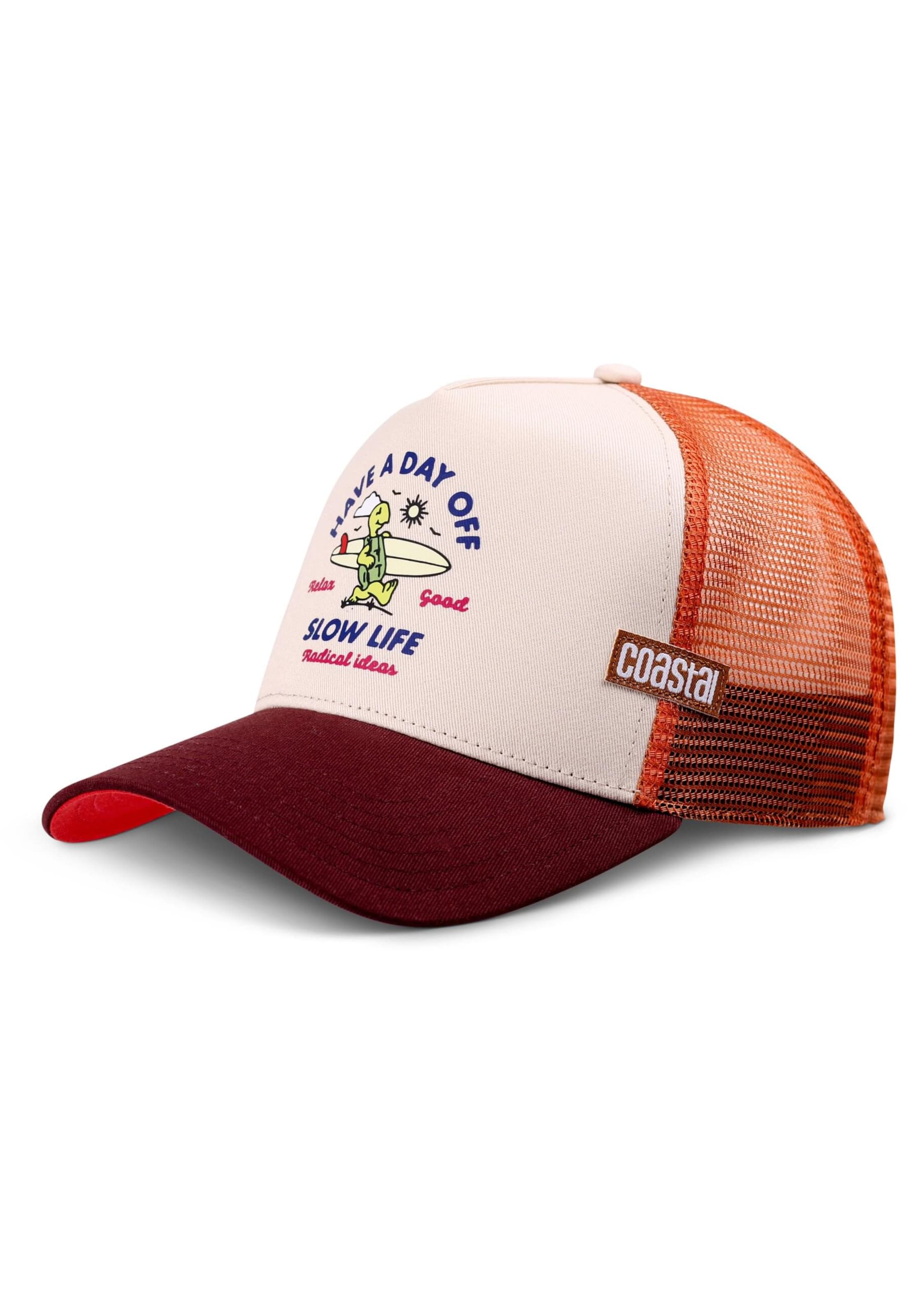 Coastal Kšiltovka 'HFT Day Off' – hnědá: přední strana