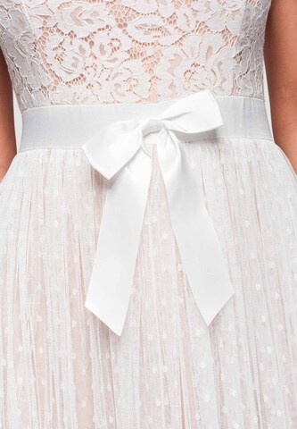 Robe de soirée Ombre en blanc