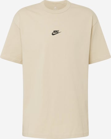 Nike Sportswear Shirt 'Essential' in Beige: front