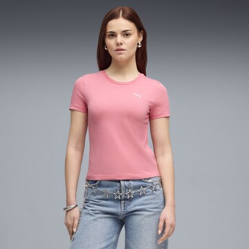 PUMA Shirt 'Essentials' in Pink: front