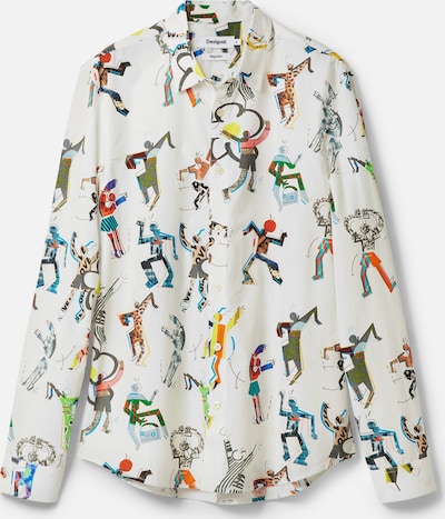 Desigual Camisa 'Dancing' en mezcla de colores / blanco, Vista del producto