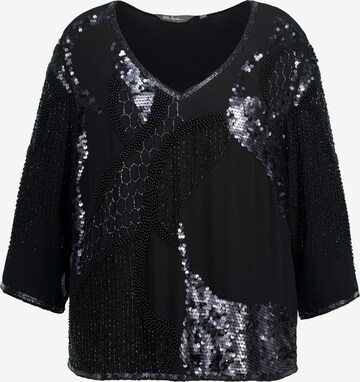 Ulla Popken Blouse in Black: front