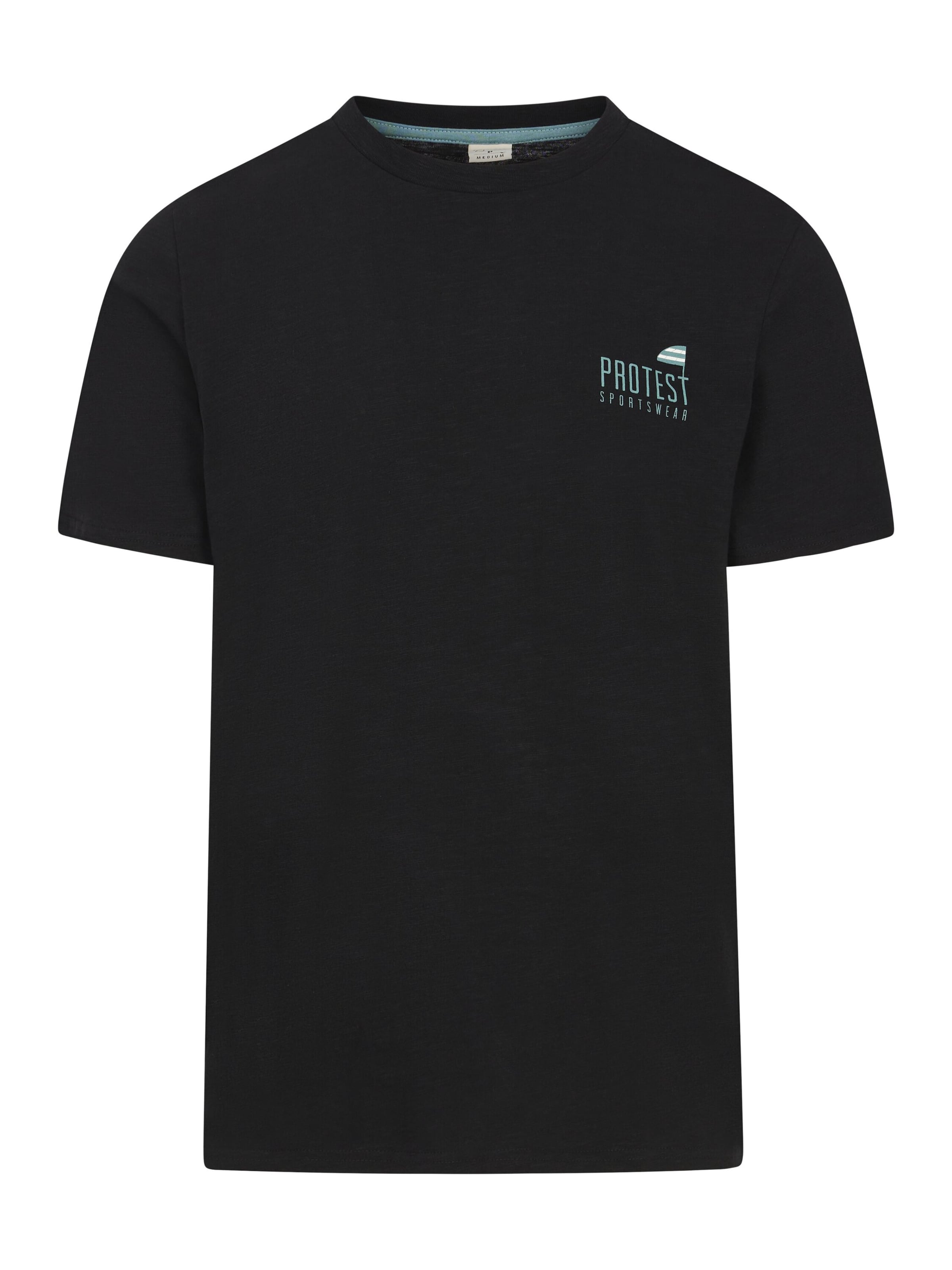 PROTEST Shirt 'PRTOxford' in Black: front
