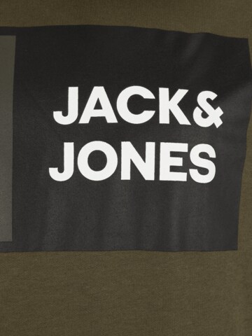 Jack & Jones PlusSweater majica 'LOGAN' - zelena boja