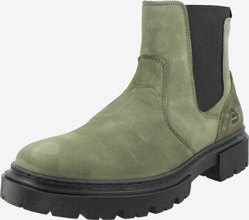 Boots chelsea di BULLBOXER in verde: frontale