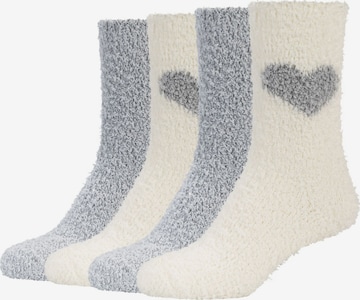 Tamaris Tamaris Socken cozy gemustert in Beige: Vorderseite