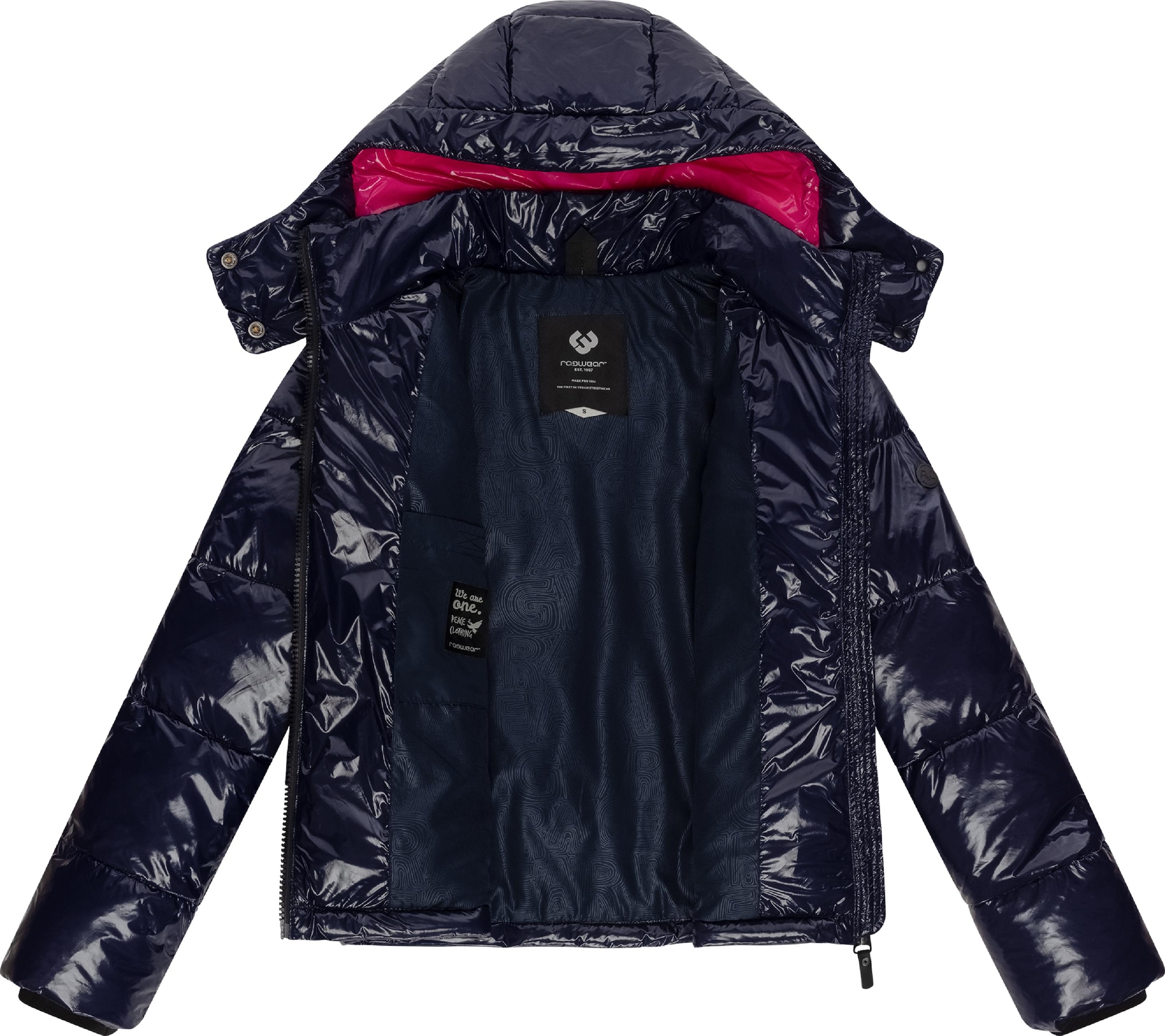 Ragwear Winter jacket 'Roobie' in Blue