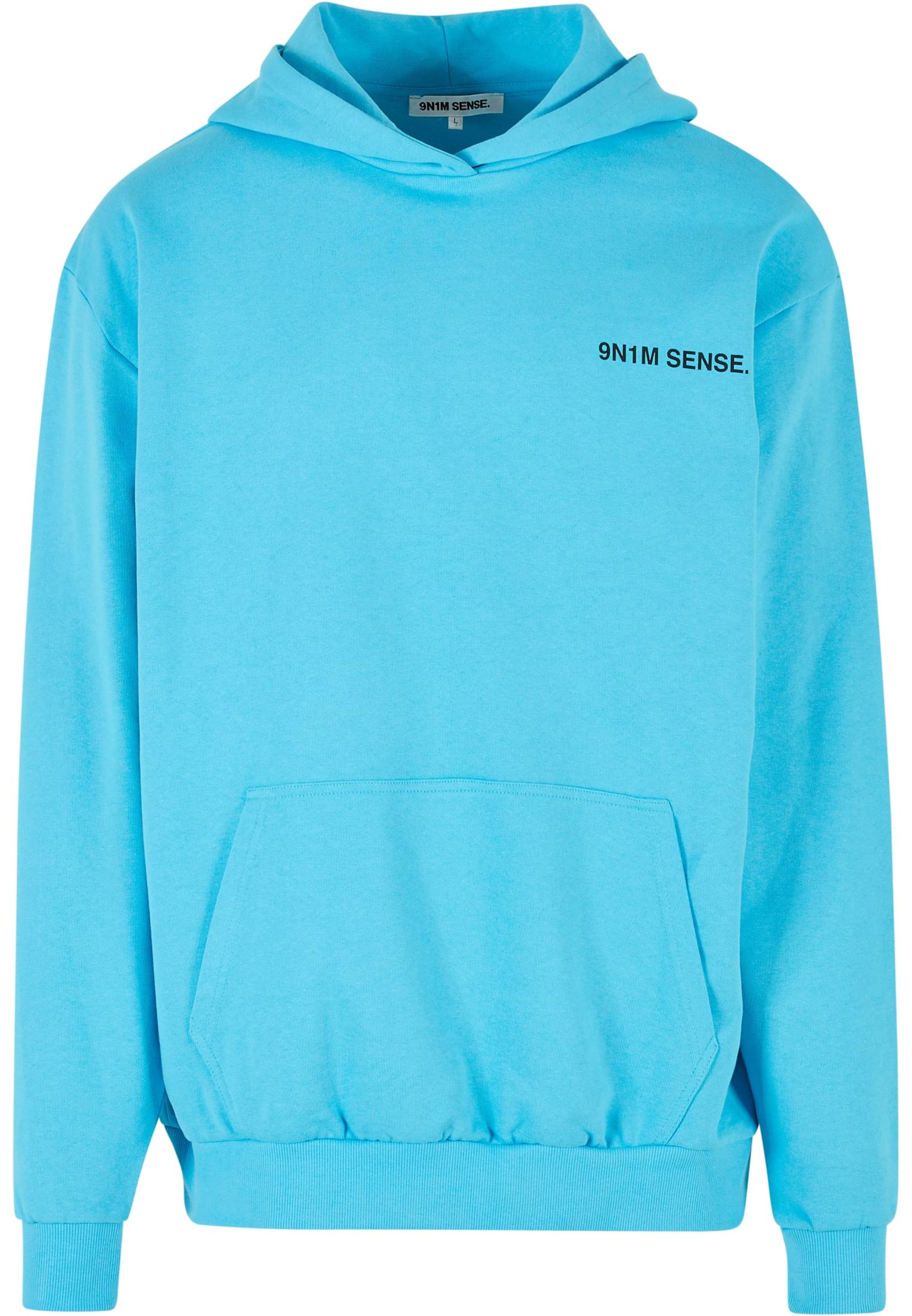 9N1M SENSE Tréning póló - kék: elől